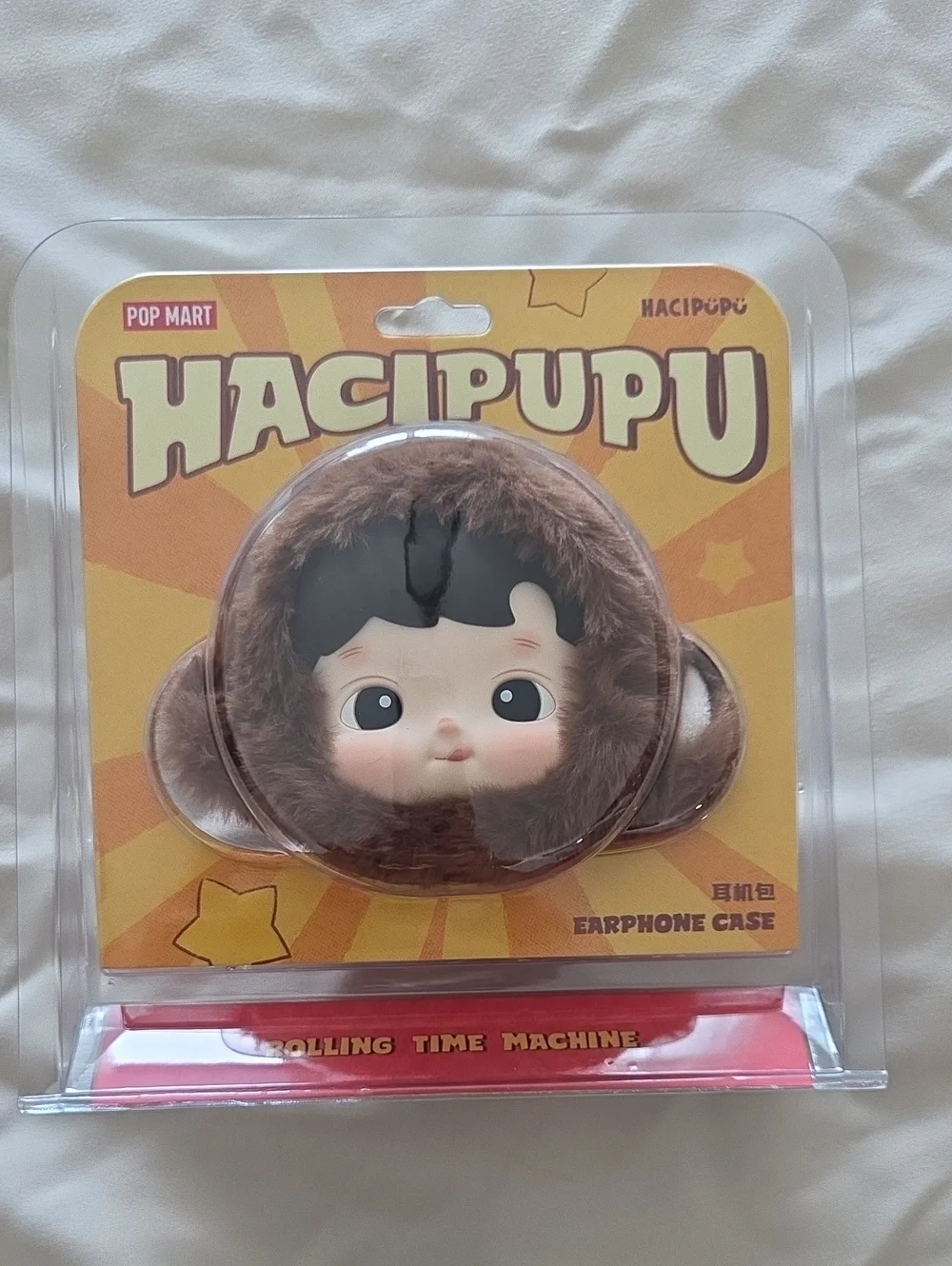 POPMART HACIPUPU ROLLING TIME MACHINE EARPHONE CASE NWT